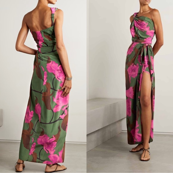 Johanna Ortiz Dresses & Skirts - Johanna Ortiz San Basilio Asymmetric Silk Minidress and Skirt